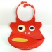 Cute Silicone Baby Bib -100% natural silicone (BPA Free) **BUY 1 FREE 1**